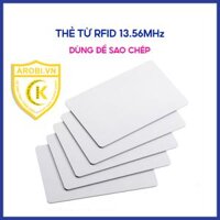 Thẻ từ Sao Chép tần số 13.56Mhz - CUID - Thẻ từ máy chấm công, Thẻ từ cửa khoá, thang máy - Có in thẻ từ theo yêu cầu
