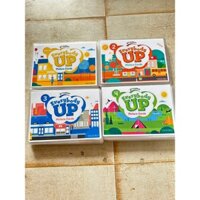 Thẻ từ vựng Flashcar Everybody Up  starter 1,2,3,4,5  plastic  2 mặt