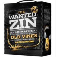 The Wanted Zin Zinfandel Vang đỏ chát Ý dạng bịch 3000ml x 4 14,5%vol nhập khẩu nguyên thùng