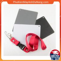 Thẻ Xám Cân Bằng Trắng (Gray Card)