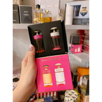 [The1994_Auth] Fullbox Set nước hoa mini PRADA Candy & Candy Kiss Eau De Parfum Splash 2PC Set