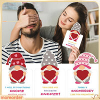 Thêm đơn đặt hàng| Bộ Thiệp Valentine Bộ Thủ Công Cho Thiệp Ngày Lễ Tình Nhân 24 Chiếc Thiệp Chúc Mừng Ngày Lễ Tình Nhân Với Gnomes Dễ Thương Tẩy Trái Tim Màu Sắc Sống Động Cho Lễ Tình Nhân Cho Namea