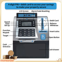 Thêm đơn đặt hàng| Đồ chơi máy Atm cho trẻ em Đồ chơi ngân hàng Atm Đồ chơi ngân hàng cho trẻ em Atm Piggy có thẻ Máy tiết kiệm tiền xu giáo dục cho bé trai và bé gái Quà tặng vui nhộn cho trẻ mới biết đi Đông Nam Á