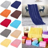 Thêm Mềm Trang Ném Chăn Nhẹ Microfiber Sang Trọng Giường Sofa Ghế Dài Bao Ấm Mờ Nhà Khách Sạn Máy Bay Du Lịch Dã Ngoại Sử Dụng