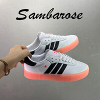 Thêm Samba Series Cổ Điển Giày Bóng Đá Dây Cao Su Nguyên Đế Ngoài Sampa Dance Series Quý Ông Đức Huấn Luyện Phong Cách Bóng Đá Phù Hợp Với Giày Thể Thao Thông Thường Thấp-Top