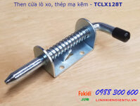 Then cửa lò xo thép mạ kẽm dài 128mm - TCLX128T