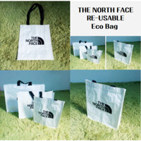[Thenorthface] Túi mua sắm sinh thái tái sử dụng The North Face Túi mua sắm dã ngoại (S / M / L)