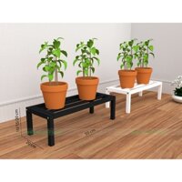 [Thép 20mm] Kệ Dài 50cm, Rộng 20cm, Cao (10-15-20-30-40-50-60-70)cm - Kệ kê chậu cây - Kệ lắp ráp