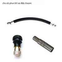 Thép Bơm Hơi Vòi Phun Van Nối Dài Cho Xe Ninebot Max G30 G30D Xiaomi M365 1S Xe Điện Bánh Xe Sửa Chữa Một Phần Hợp Kim Cao Su