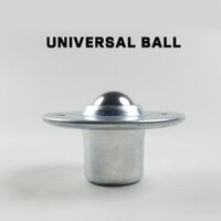 Thép Carbon bóng đa năng CY-19TB / CY-25TB với lò xo nén hấp thụ sốc nylon bò mắt bánh xe bi