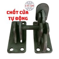 (Thép chưa mạ)- 100 bộ chốt cửa tự động tự đóng tự sập CHIAN - Then cố định/Di động - Cam kết hàng không chuẩn hoàn tiền