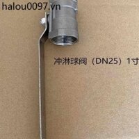 Thép không gỉ 304 1 Mảnh Van Bi Dây Bên Trong Khóa Chủ Đề Hướng Dẫn Sử Dụng Van Thoát Nước Máy Giặt Mắt Van Xả