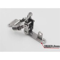 Thép không gỉ 304 đôi lò xo khóa hộp gỗ ổ khung xe hành lý phụ kiện