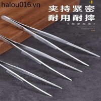 Thép không gỉ 304 Nhíp Tròn Khuỷu Tay Kéo Dài Dày Mặc Quần Áo Bể Cá Nước Cỏ Niezi Dụng Cụ Sửa Chữa Kẹp Chống Trơn Trượt