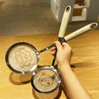 Thép không gỉ 304 Tạo Bọt Rây Lọc Sữa Đậu Nành Nhà Bếp Siêu Chân Lọc Dầu Gia Đình Xốp Loại Bỏ Lọc