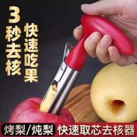 Thép không gỉ Apple Kernel Remover Apple Cắt Hiện Vật Hộ Gia Đình Rang Lê Đào Lõi Lê Trái Cây Lê Bạch Dương