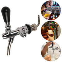 Thép không gỉ Bia Tập Có Thể Điều Chỉnh Tập Home G5 / 8 Shank Thân Dài Bia Bia Keg Vòi Có Khóa Bóng Ngắt Kết Nối