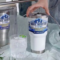 Thép Không Gỉ Công Suất Lớn Cốc Làm Lạnh Xe Cà Phê Cốc Nước