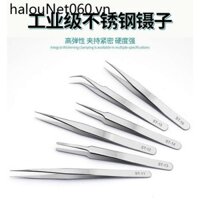Thép không gỉ dày mỏng thẳng mũi nhọn Đầu nhíp sửa chữa máy khoan Đồng hồ điện thoại di động Sửa chữa điện tử Đầu nhọn cong thẳng