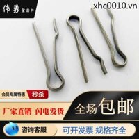 Thép không gỉ Đóng Pin Điện Vàng Phụ Kiện Khóa Pin Mở Pin Đóng Pin b-Type Pin r-Hình Kẹp Tóc Lò Xo Pin