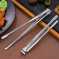 Thép Không Gỉ Mới Barbecue Clips Nhà Bếp Bánh Mì Nướng Kẹp BBQ Thực Phẩm Steak Tongs Picnic Barbecue Nấu Ăn Cl