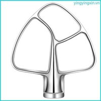 Thép không gỉ YIN Flat Beater Tilt-Stand Mixer Đính kèm cho 4 5-5QT K45SS KSM165 KSM100 KSM95 Nướng Bếp
