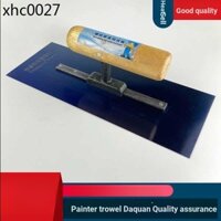 Thép Xanh Không Móng Tay Kéo Thép Không Gỉ Tấm Sắt Lô Xám Dao Cạo Putty Trowel Scraper Sơn Dụng Cụ Dao Màu Xám