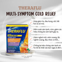 Theraflu Multi-Symptom Severe Cold Relief - Trà Giúp Giảm Ho Và C ảm L ạnh 12 gói