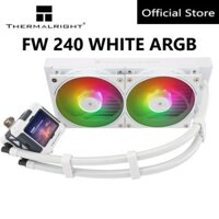 Thermalright FW240 / 360 ARGB CPU Liquid Cooler 2.4 inch IPS PWM Máy bơm điều khiển màu trắng 3300RPM 3 * Quạt điều khiển cho AMD AM4 / AM5 Intel 1150 / 1156 / 1200 / 1700 / 2011 (FROZEN WARFRAME)