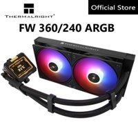 Thermalright FW360 FW240 ARGB CPU Liquid Cooler 2.4 Inch IPS PWM Máy bơm điều khiển màu đen 3300RPM 3 * Quạt điều khiển cho AMD AM4 / AM5 Intel 1150 / 1156 / 1200 / 1700 / 2011 (FROZEN WARFRAME)