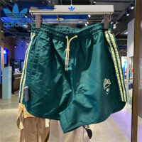 Thêu Logo Adidas 100% Chính Hãng Quần Ngắn Jersey Thường Ngày Plus Kích Thước Đi Biển Quần Short Crop Quần Bóng Rổ Unisex