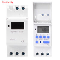 [Thevatifly] Công tắc hẹn giờ kỹ thuật số điện tử THC15A Điều khiển rơle 220V 12V 24V 110V HOT