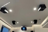 Thi công máy chiếu 8k JVC với màn hình 150 inch