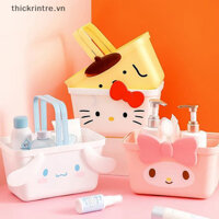 Thi Kawaii Sanrios Giỏ Đựng Đồ Hoạt Hình Cinnamoroll Hello Kitty My Melody Tay Snack Giỏ Mua Sắm Anime Giỏ Rửa VN
