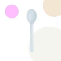 Thìa ăn dặm ,Muỗng cho bé inochi cho trẻ nhỏ tự ăn thông minh loại dài Amori Chính hãng INOCHI - Xanh nhạt,4 chiếc