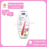 Thìa ăn dặm silicon Chicco cho bé 6m+