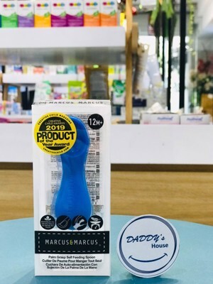 Thìa ăn dặm silicon cho bé Marcus & Marcus