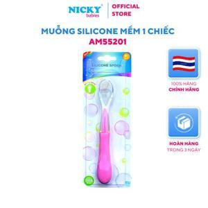 Thìa ăn dặm Silicone Ami AM55201 (55201)