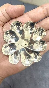 Thìa bạc ta 999- Đánh trứng bạc cạo gió giải cảm hàn lạnh, Đồng Bạc Đánh Gió, Xu Bạc Đánh Cảm