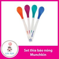 Thìa báo nóng Munchkin, bảo vệ nướu, chất lượng an toàn