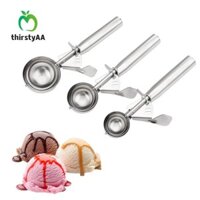 Thìa Bóng THIRSTYAA Có Kích Hoạt Bánh Quy Không Dính Bột Trái Cây Dưa Baller Tiện Ích Nhà Bếp