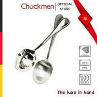 Thìa Sâu Lòng CHOCKMEN Inox Dày Dặn Thìa Canh Thìa Ăn Bún Phở Muôi Múc Sốt