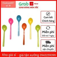 Thìa súp phíp nhỏ - Thìa nhựa, thìa ăn dăm dùng cho trẻ từ 6tháng tuổi