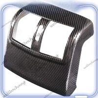Thích Hợp Cho 2012-2015 Mercedes-Benz W212 E-Class ABS Sợi Carbon Phía Sau Điều Hòa Ổ Cắm Thông Gió Lỗ Bao Viền Miếng Dán Phụ Kiện