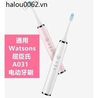 Thích hợp cho 8 Watsons Watsons Làm sạch sâu Sonic A031 Bàn chải đánh răng điện Đầu bàn chải đánh răng thay thế lông mềm