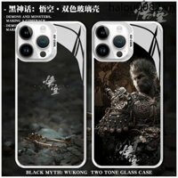 Thích hợp cho Apple 15promax Vỏ điện thoại iphone14 Premium 13pro Glass 12 Black Myth Goku 11 Creative 8plus Cá tính 7 Nam x Bao gồm tất cả xs Vỏ xr chống sốc max