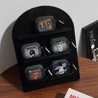 Thích hợp cho Apple AirPods 1 / 2 Pro 3 Pro2 4 Vỏ bảo vệ tai nghe Ape Head.Ốp bảo vệ mờ màu trong suốt