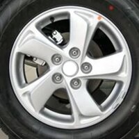 Thích hợp cho bánh xe Hyundai Sonata Elantra Tucson ix35 Huatai Santa Fe 16 inch sửa đổi mâm 15 inch 5 lỗ mâm 17 inch xe ô tô Mâm xe