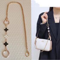 Thích Hợp Cho Bé Gái Túi Da Túi Thay Thế Dây Xích Nách Túi Nối Dài Dây Đeo Vai Dây Xích Vàng DIY Handmade Dây Đeo Túi Phụ Kiện