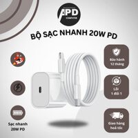 Thích hợp cho bộ sạc Apple/Apple 15 20W chính hãng thích hợp cho đầu sạc máy tính bảng iPhone14/13/12promax/ipad pro 20W